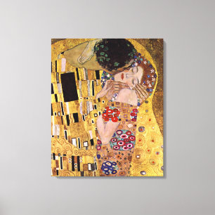 Toile Le baiser, Gustav Klimt