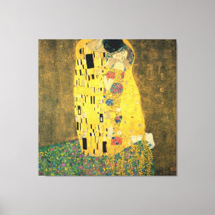 Toile Le baiser - Gustav Klimt Imprimer
