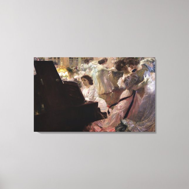 Toile Le bal blanc, 1903 (Recto)