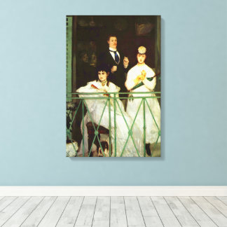Toile Le Balcon (Le Balcon) d'Edouard Manet