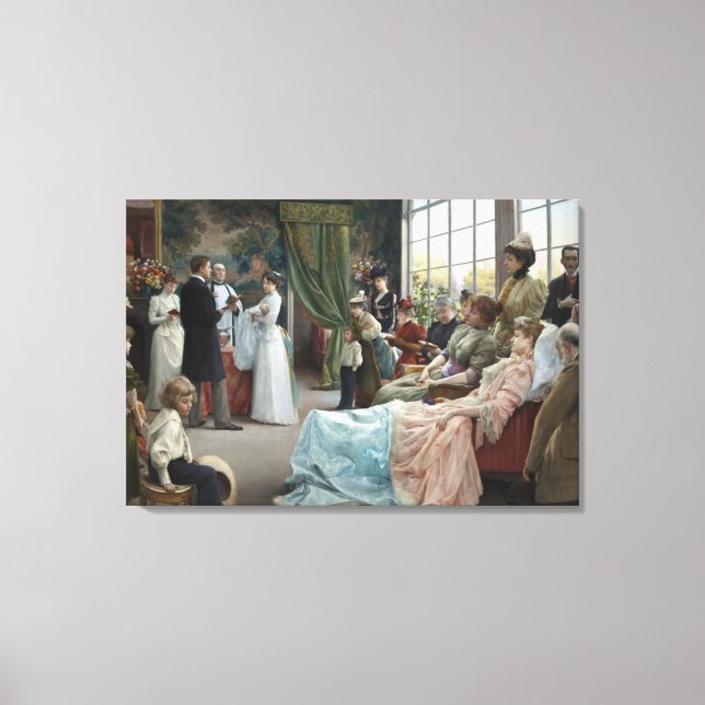 Toile Le baptême, 1892 (Recto)