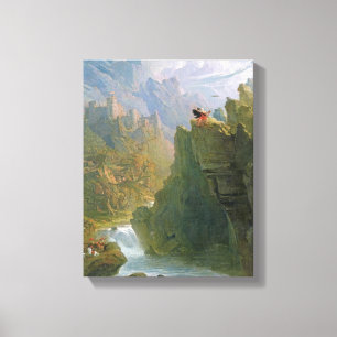 Toile Le barde, c.1817 (huile sur la toile)