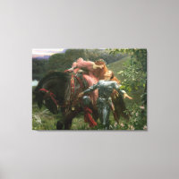 Le Belle Dame Sans Merci par Sir Frank Dicksee 190