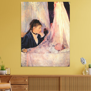 Toile Le Berceau, célèbre peinture,