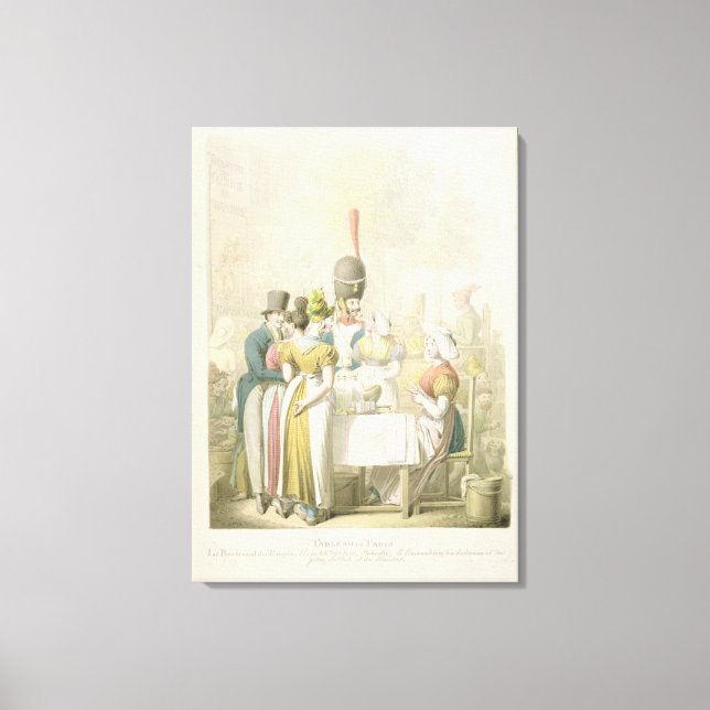 Toile Le Boulevard du Temple, de Tableau de (Recto)