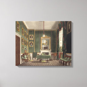 Toile Le cabinet vert, Chambre de Buckingham, 'du Hist