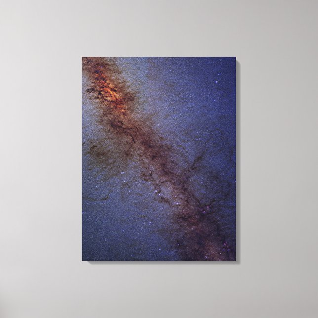 Toile Le centre de notre Galaxie de la Voie Lactée (Recto)