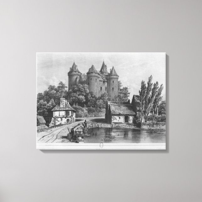 Toile Le Château de Combourg (Recto)