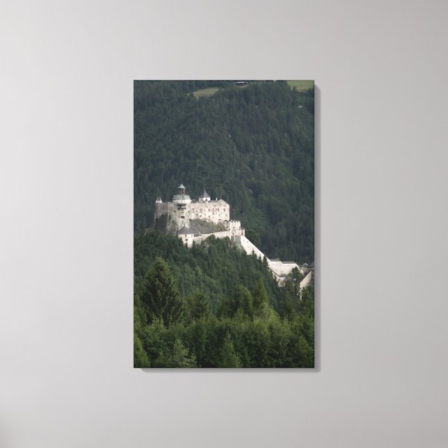 Toile Le château de Hohenwerfen (Recto)