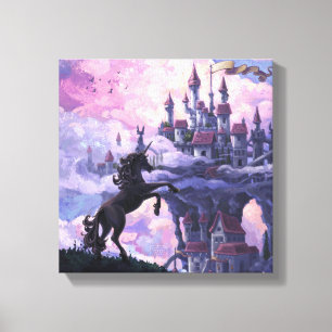 Toile Le château de Unicorn
