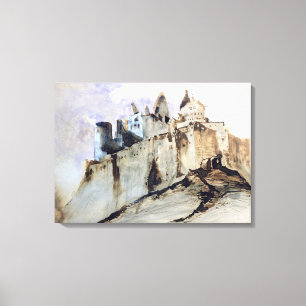 Toile Le château de Vianden, 1871