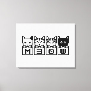 TOILE LE CHATS M30W 8 BITS
