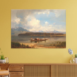 Toile Le Chiemsee en automne