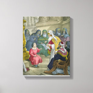 Toile Le Christ avec les médecins dans le temple, d'un