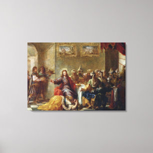Toile Le Christ dans la Chambre de Simon le Pharisee,