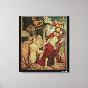 Toile Le Christ dans l'enfer