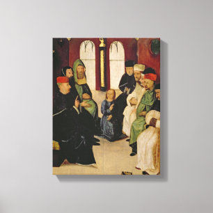 Toile Le Christ parmi les médecins (huile sur le