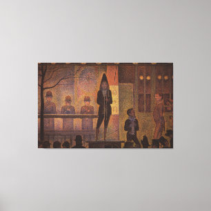 Toile Le cirque de Seurat (Parade de Cirque)