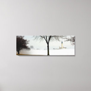 Toile le club nautique Grosse Pointe, Lakeshore Drive...