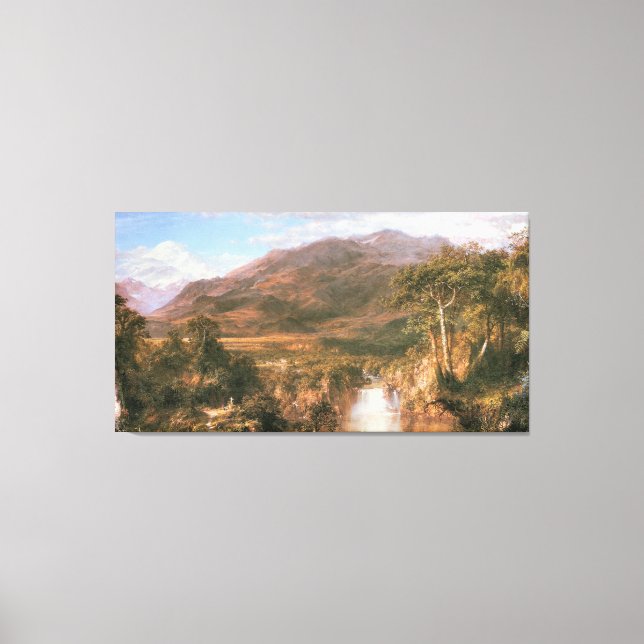 Toile Le Coeur des Andes, 1859 (Recto)