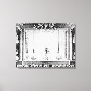 Toile Le Comedie Francaise pendant le temps