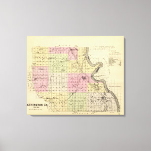 Toile Le comté de Washington, Nébraska