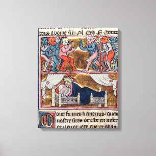 Toile Le Conseil des démons, du 'l'Histoire de Merlin'