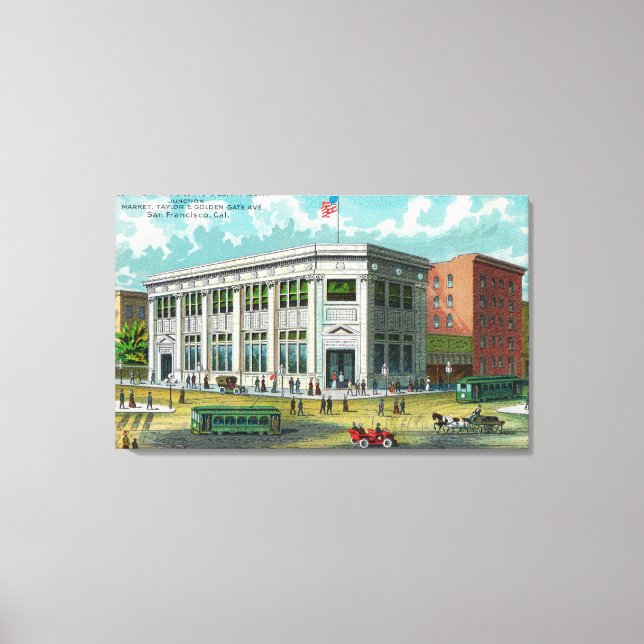 Toile Le Continental Bldg et le Prêt Assn. (Recto)