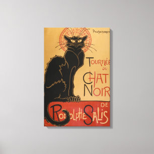 Toile Le Conversation Noir Original