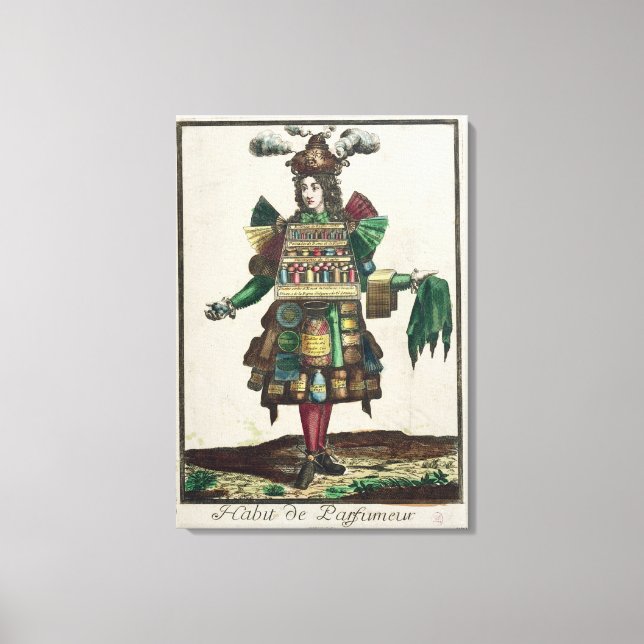 Toile Le costume du parfumeur (Recto)