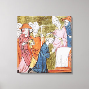 Toile Le couronnement de l'empereur Charlemagne