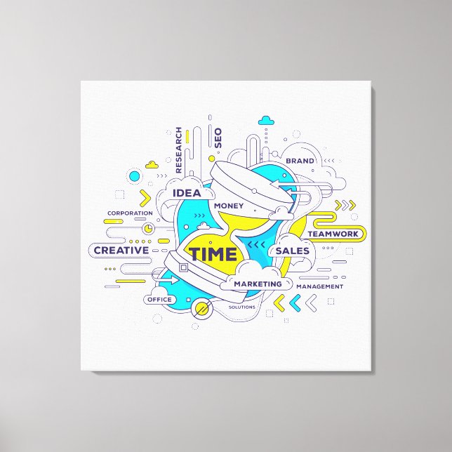 Toile Le Credo de l'Entrepreneur (Recto)