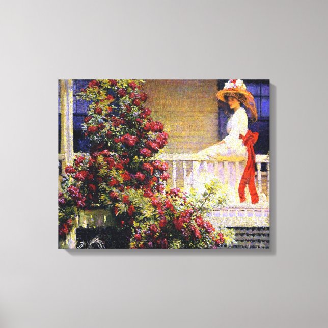 Toile Le Crimson Rambler (Recto)