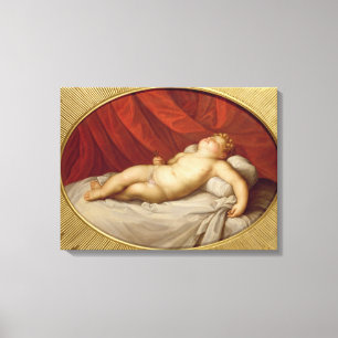 Toile Le cupidon de sommeil