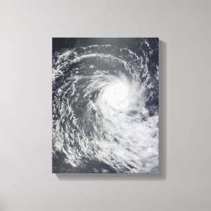 Toile Le cyclone Anja au-dessus du sud de l'océan Indien