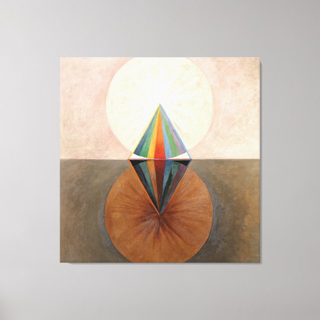 Toile Le Cygne, Groupe IX, No.12 par Hilma af Klint (Recto)