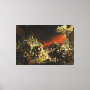 Toile Le dernier jour de Pompeii par Karl Briullov le
