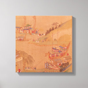 Toile Le deuxième empereur sui, Yangdi