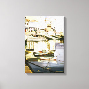 Toile Le Dock (A La Corogne) /A Dock (A La Corogne)
