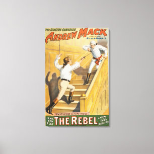 Toile "" Le drame irlandais rebelle de rébellion -