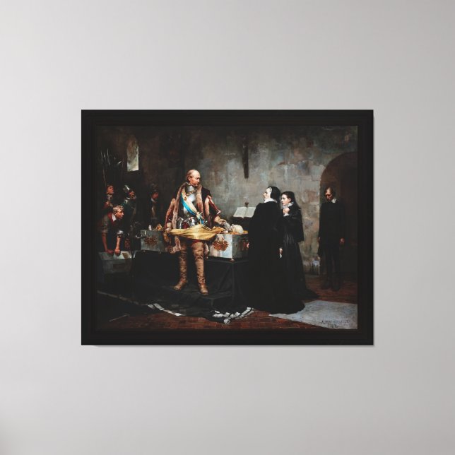 Toile Le duc Karl insulte le cadavre de Klaus Fleming (Recto)
