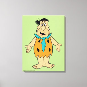 Toile Le Flintstone des Flintstones   Fred