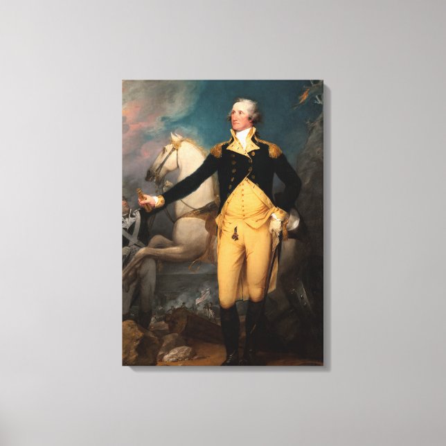 Toile Le général George Washington à Trenton (Recto)