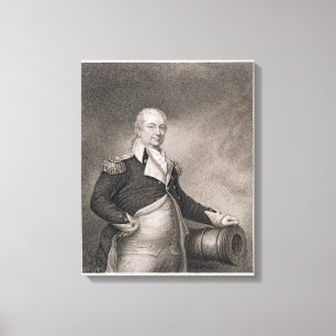Toile Le Général principal Henry Knox (1750-1806) grav