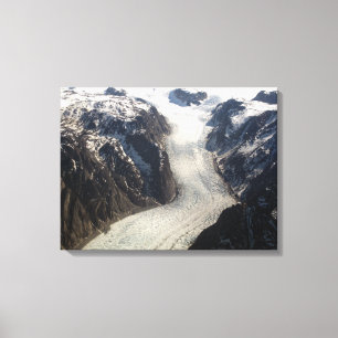 Toile Le glacier de Sondrestrom au Groenland