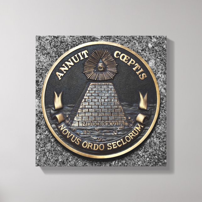 Toile Le grand sceau des États-Unis (Recto)