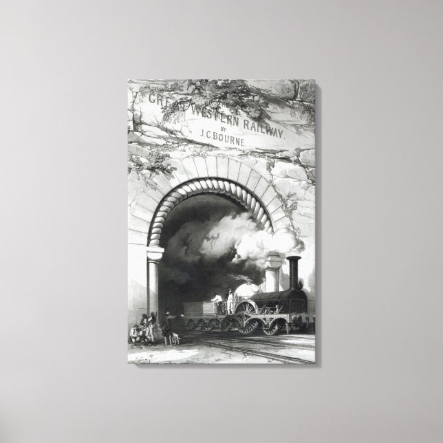 Toile Le Great Western Railway, 1846 (Recto)