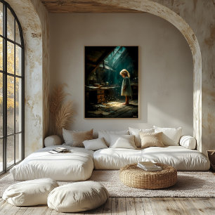 Toile Le grenier des petites lumières