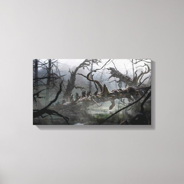 Toile LE HOBBIT : DESOLATION DU CONCEPT SMAUG™ Art 4 (Recto)