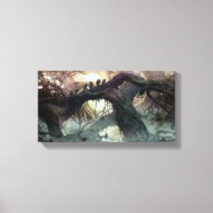 Toile LE HOBBIT : DESSINATION DU CONCEPT SMAUG™ Art 2